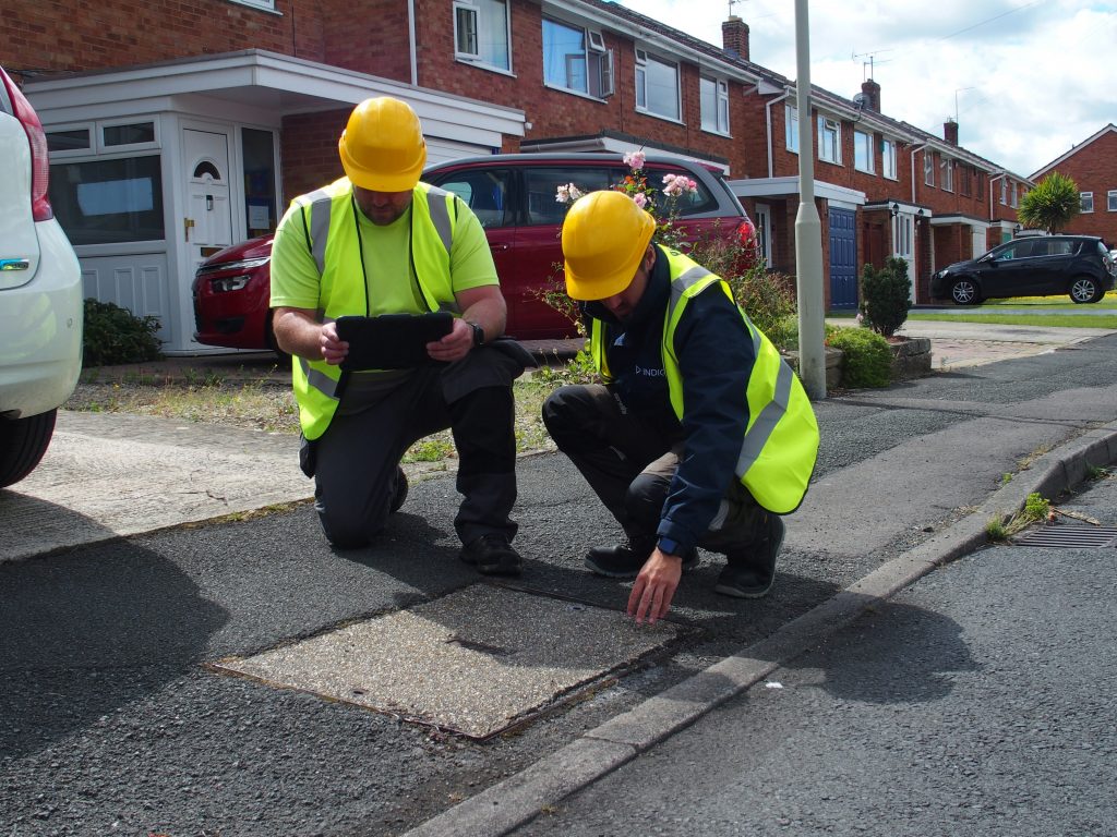 Indigo fibre surveyors