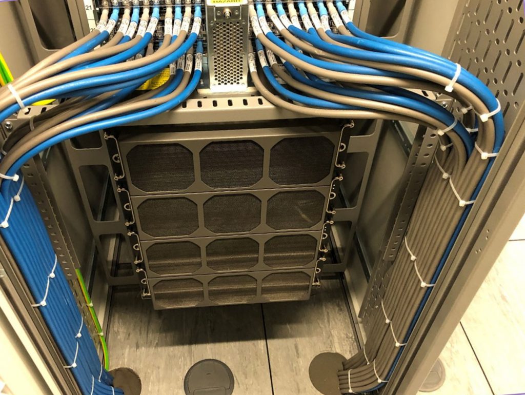 data centre equipment and cables